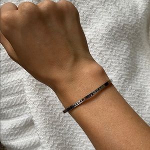 Silver cuff bracelet